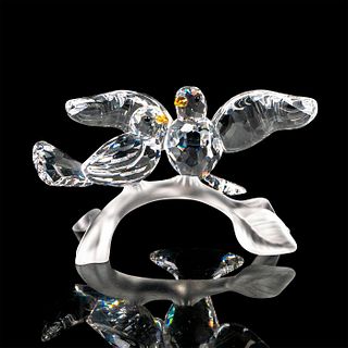 Turtle Doves - Swarovski Crystal Figurine
