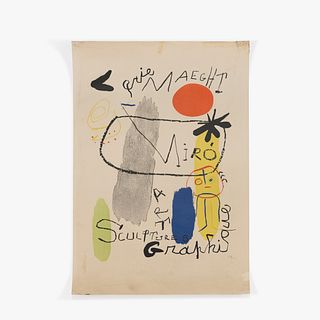 Joan Miro - Exhibition Lithograph
