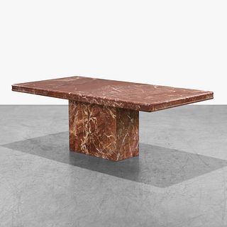 Rouge Marble Dining Table