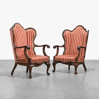 Wingback Library Chairs