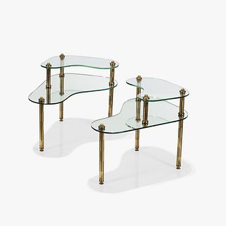 Deco Style Glass Tables