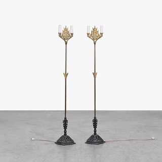 Deco Candle Floor Lamps