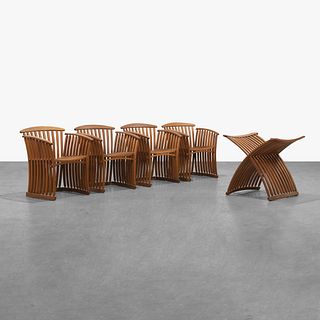 Thomas Lamb - Steamer Table & Chairs