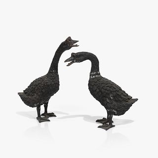 Chinese Bronze Geese