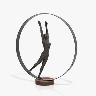 Figural Steel Sculpture