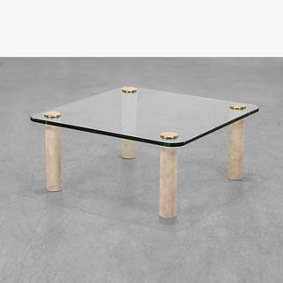 Pace - Glass & Marble Coffee Table