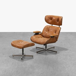 Selig - Lounge Chair & Ottoman