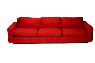 Milo Baughman Custom Sofa w/ Original Upholstery