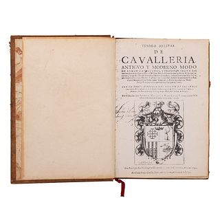 Micheli Márquez, Ioseph. Tesoro Militar de Cavalleria, Antiguo y Moderno Modo de Armar Cavalleros... Madrid: 1642.