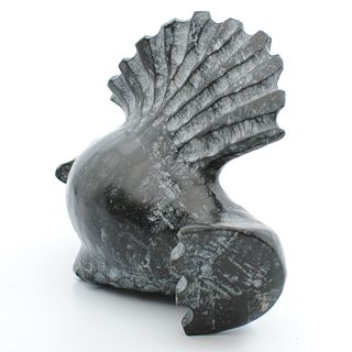 J. Akilak's "Bird" Original Inuit Carving