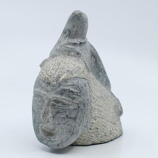 Tony Itunga's "Whale" Original Inuit Carving