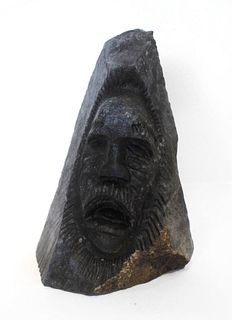 Putuguk Ashevak's "Face Inuk" Original Inuit Carving