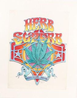 Grateful Dead Band Art, "Herb Superb", M. Schulman