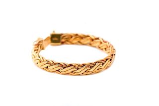 Tiffany & Co. Ladies 18k Yellow Gold Bracelet