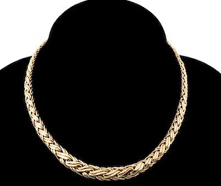Tiffany & Co. 14k Yellow Gold Graduated Necklace