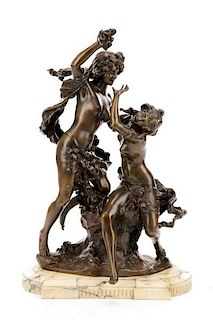 After Raphael Peyre, "Sabine Women", Bronze