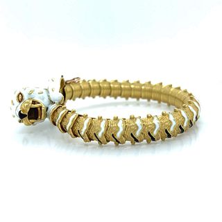 18K Yellow Gold Jaguar Bracelet