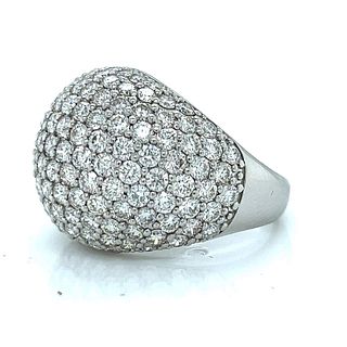 Platinum 5.60 Ct. Diamond Cocktail Ring