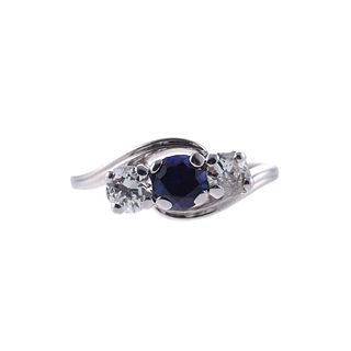 Jabel 18k Gold Diamond Sapphire Ring