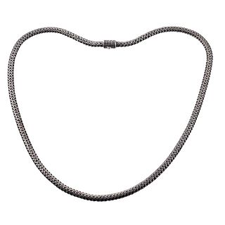 John Hardy Silver Classic Chain Necklace 