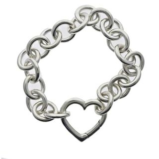 Tiffany & Co Sterling Silver Heart Bracelet