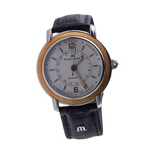 Maurice Lacroix Masterpiece Pointer Day Date Automatic Watch 27857 