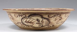 Chinese Song Dynasty Cizhou Ware Ceramic Dish