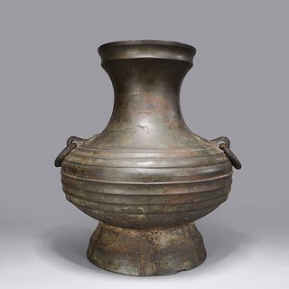 Chinese Han Dynasty Bronze Vase