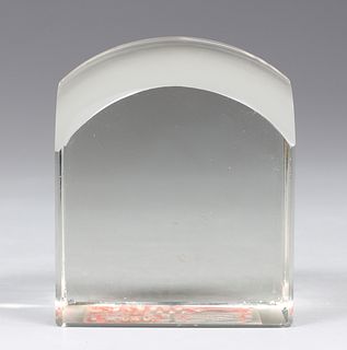 Antique Glass Artist Studio Chop Seal