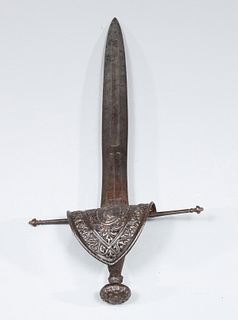 Antique Spanish/Italian Left Handed Main Gauche Dagger