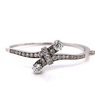 18k Victorian Diamond Bracelet