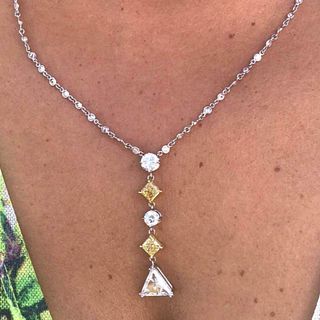 7.95 Ct Diamonds by the Yard Necklace