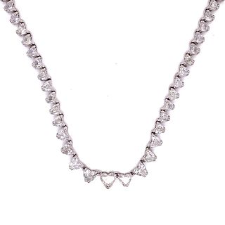 Platinum 29.50 Ct. Diamond Necklace