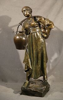 After August Kuhne Bronze  
