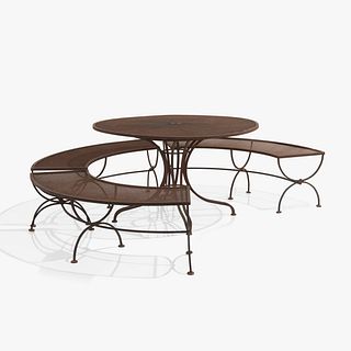 Woodard - Table & Benches