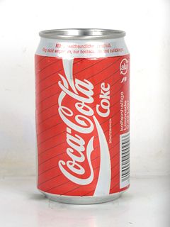 1985 Coca Cola "New Eco-Tab" 330ml Can Austria
