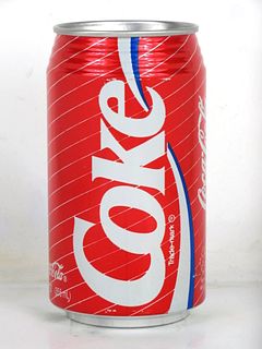 1996 Coca Cola 12oz Can Charleston SC