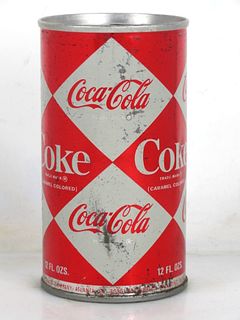 1968 Coca Cola 12oz Tab Top Can Phoenix Arizona