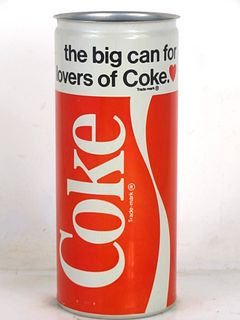 1974 Coca Cola 16oz Can Bellevue Washington