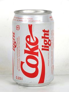 1989 Coca Cola Light 330ml Can Austria