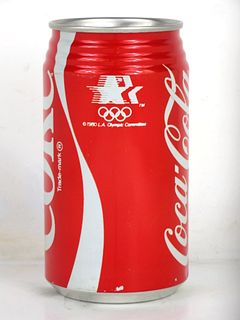 1993 Coca Cola Olympics Sponsor 12oz Can Los Angeles