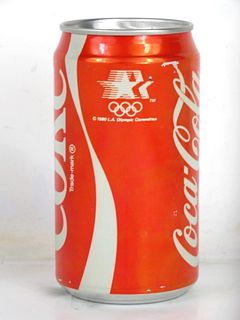 1993 Coca Cola Olympics Sponsor 12oz Can San Diego