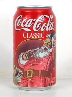 1997 Coca Cola Santa Christmas "Bag of Toys" 12oz Can