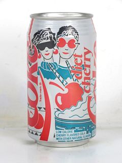 1989 Diet Cherry Coke 12oz Can Elizabethtown KY