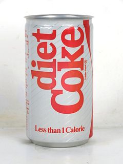 1982 Diet Coke 12oz Can Charlotte NC