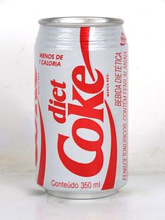 1988 Diet Coke 350ml Can Brazil