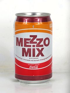 1986 Mezzo Mix 330ml Can Austria Coca Cola
