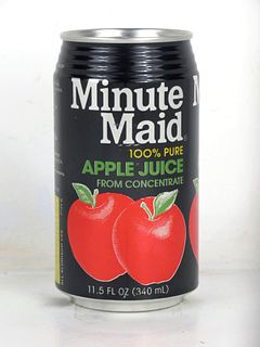 1994 Minute Maid Apple Juice World Cup 12oz Can Coca Cola