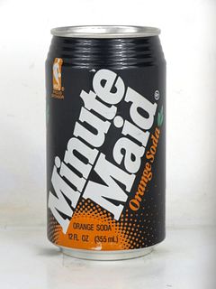 1989 Minute Maid Orange Soda 12oz Can Coca Cola