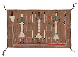 Navajo Yei Weaving